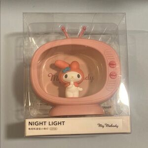 Kawaii Anime Sanrio MINISO My Melody Pink Night Light NWT